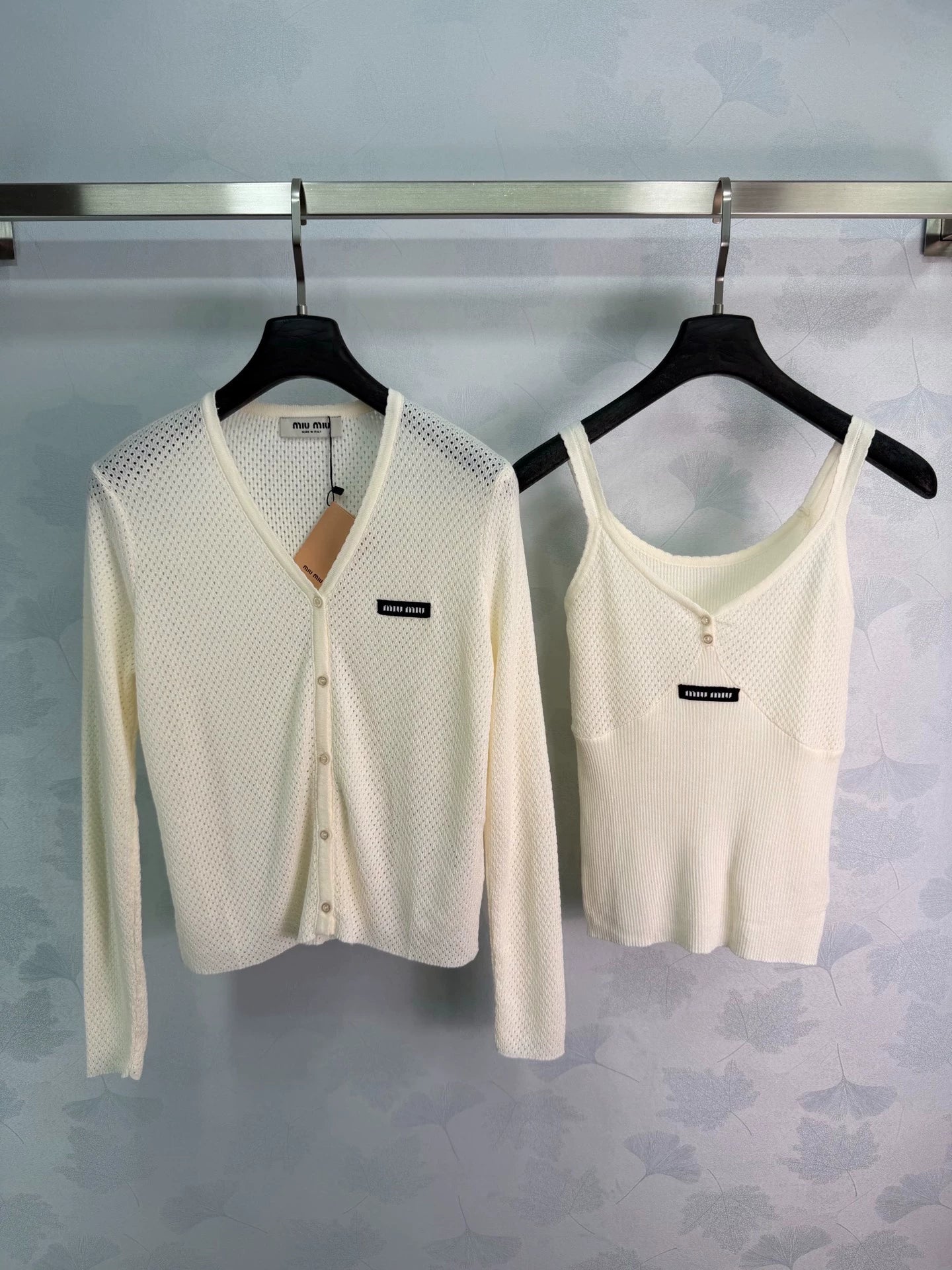 MiuMiu/26 Early Autumn New Two-Piece Set
