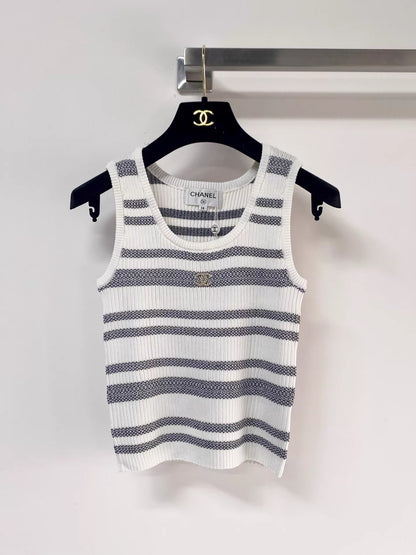 26ss Striped Vest