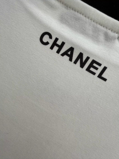 26ss All-over logo print short-sleeved T-shirt