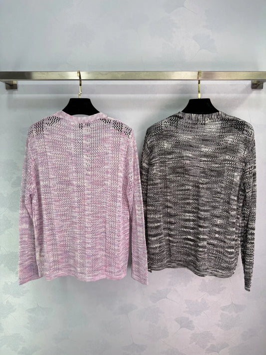 Openwork Knit Cardigan