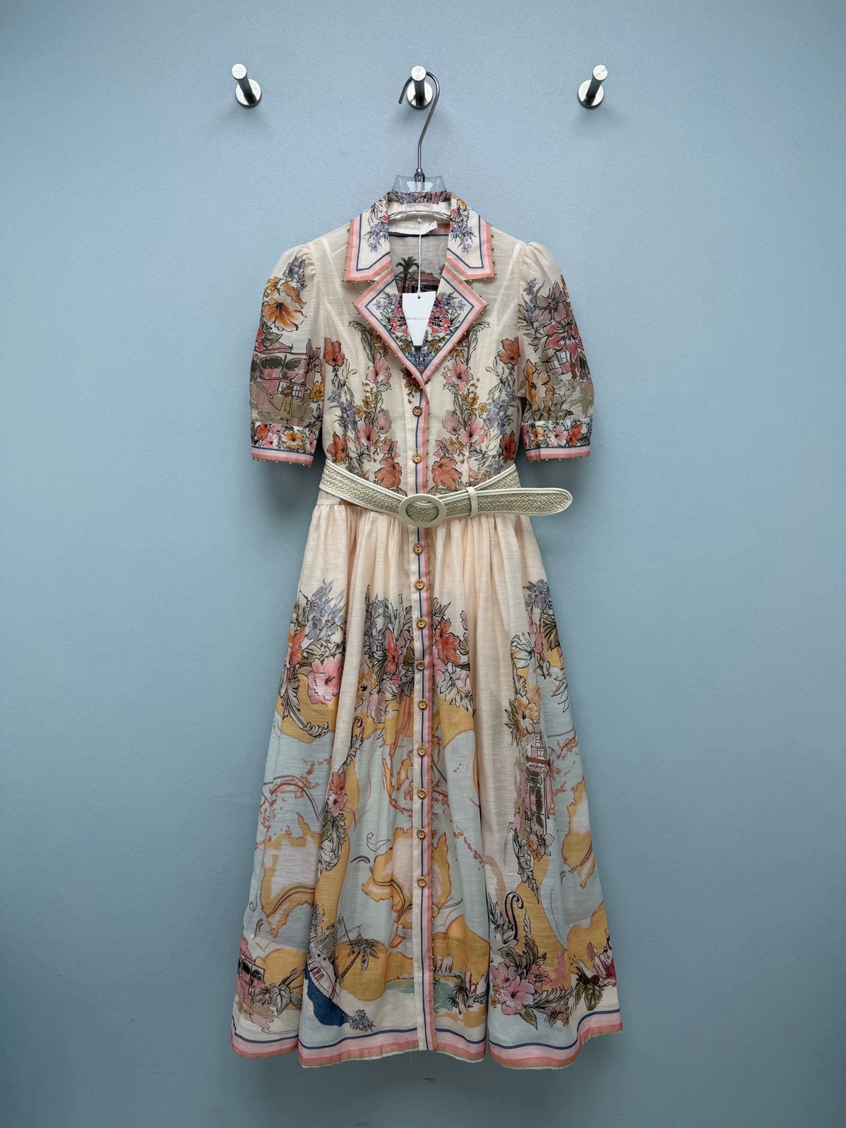 26New Vacation-Style Dress with an Oil-Painting Aesthetic