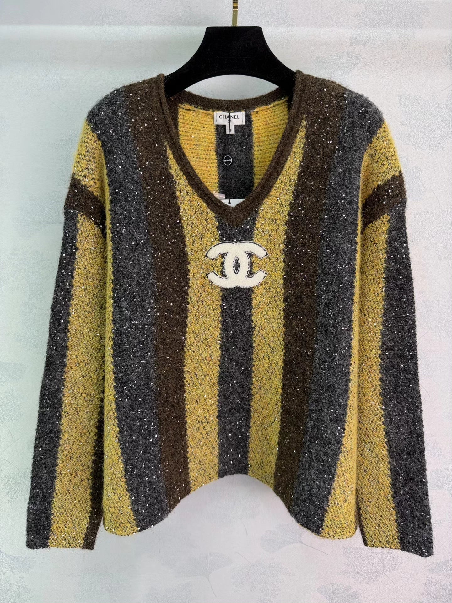 Striped Knit Sweater