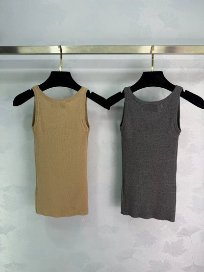 26ss Crew neck vest