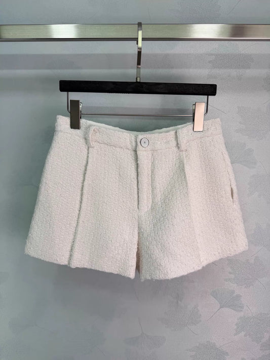 26ss Tweed Shorts