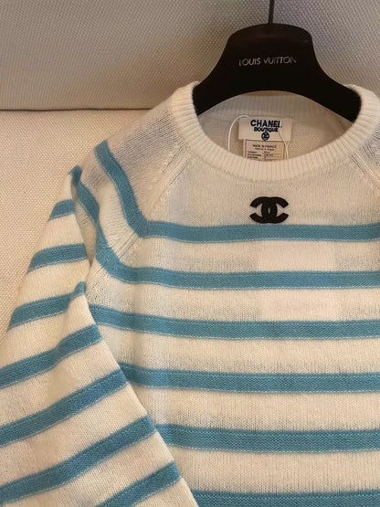 Striped Knit Sweater