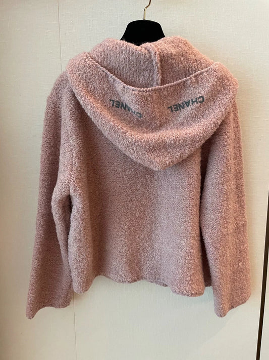25fw Hooded lamb wool cardigan（Medieval Series）