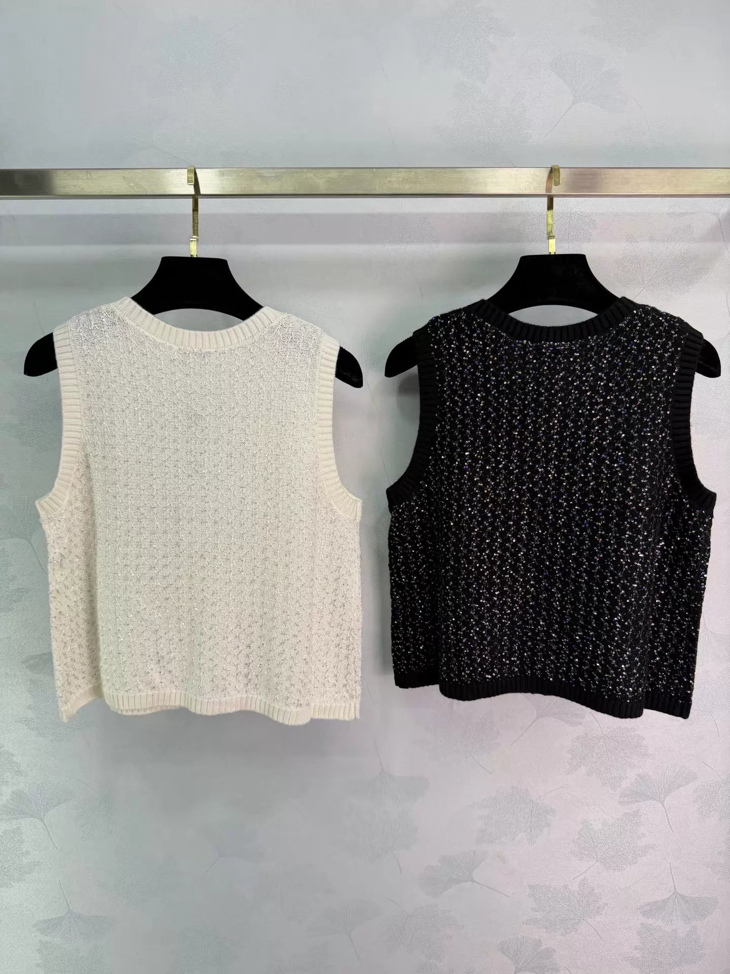 Knitted Sleeveless Vest
