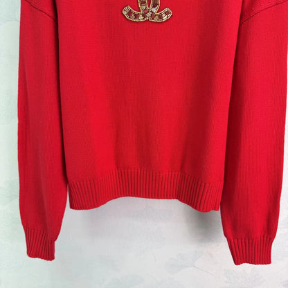 Embroidered Sweater