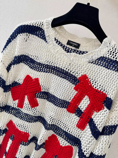 26ss Striped Knit T-shirt