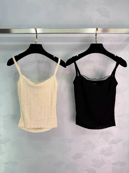 26ss Embroidered Camisole