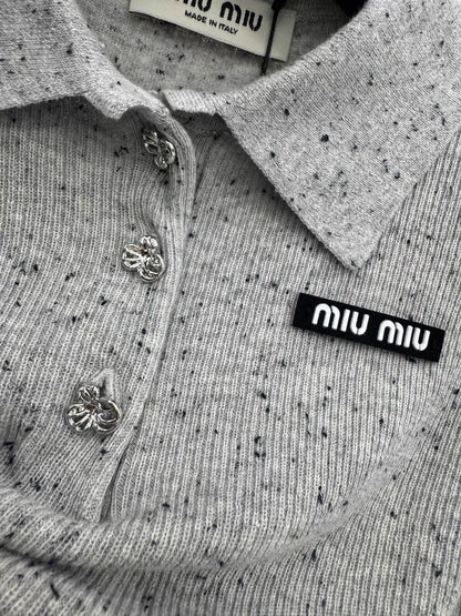 26ss Knitted Polo Shirt
