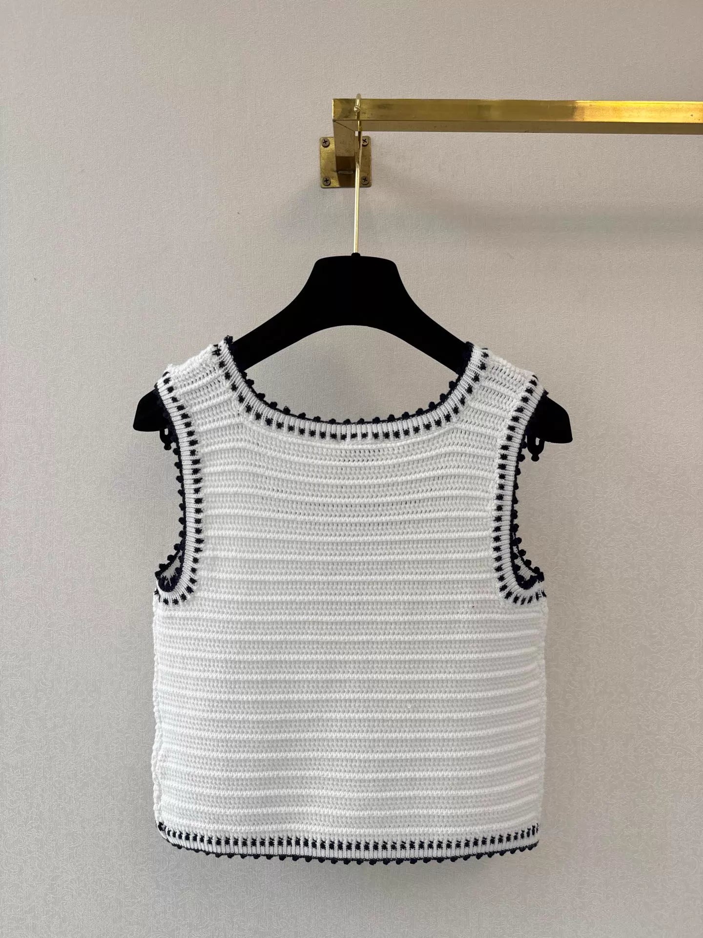 26ss Knitted Sleeveless Top