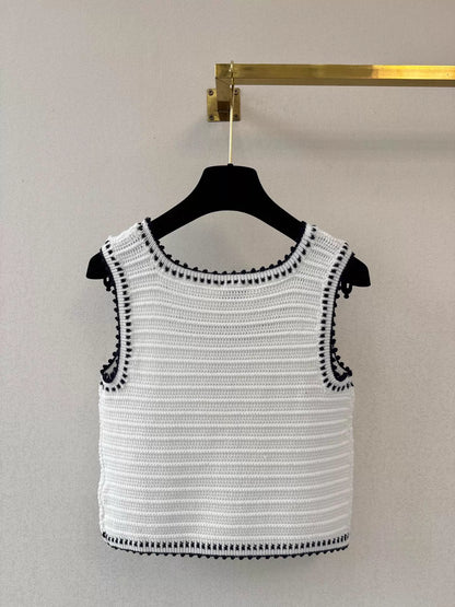 26ss Knitted Sleeveless Top