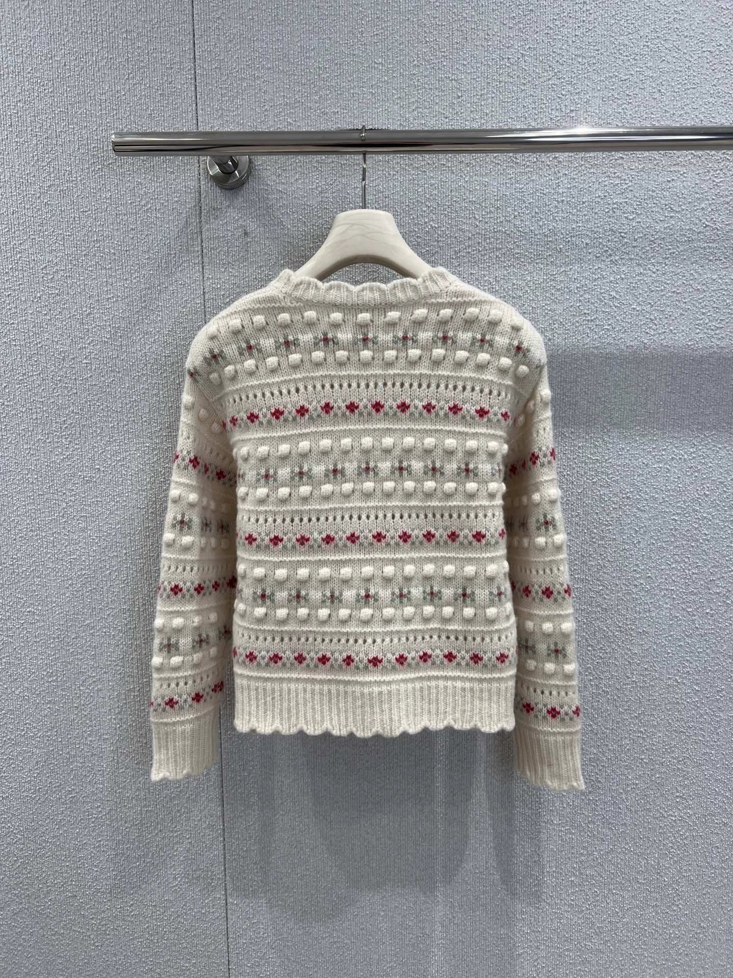 Hand-crocheted cardigan