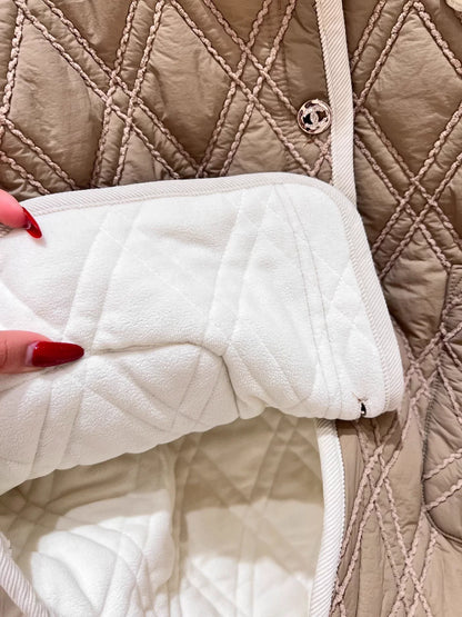 Diamond Pattern Cotton Jacket