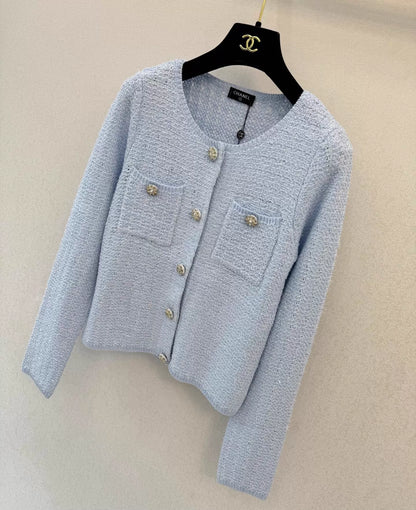 Double-breasted cardigan