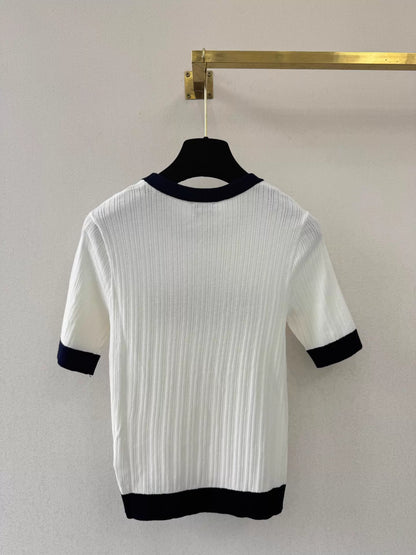 26ss Knitted Short-Sleeve T-Shirt