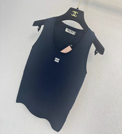 26ss Logo Knit Vest