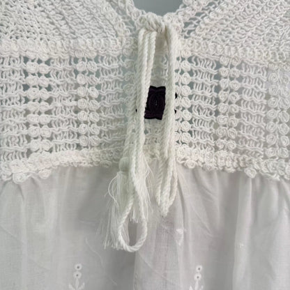 Hand-crocheted patchwork camisole