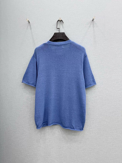 26ss Beaded Knit T-Shirt