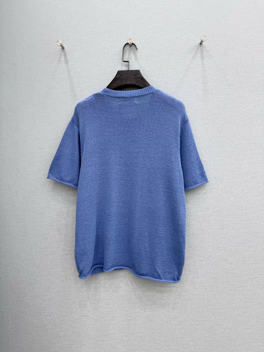 26ss Beaded Knit T-Shirt