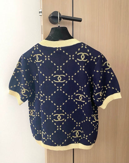 Logo Knit T-shirt