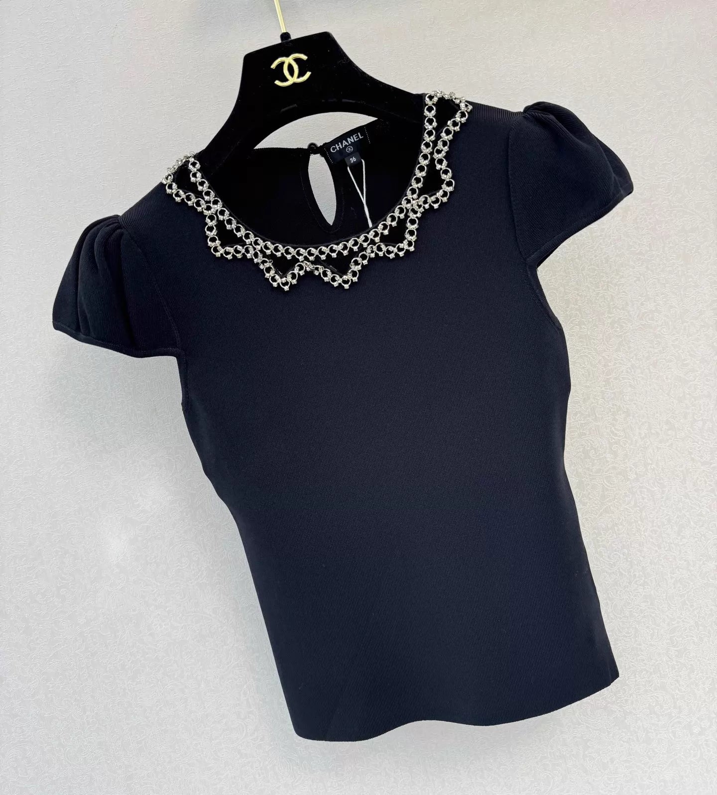 Beaded T-shirt