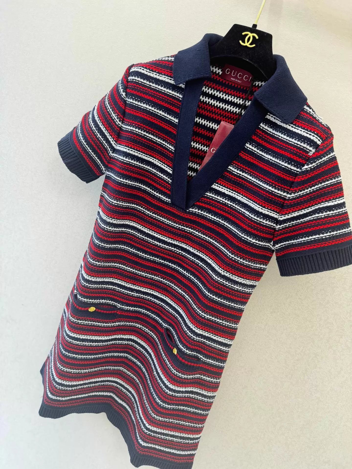 Striped Knit Dress