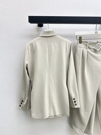 25fw Side button decorative suit jacket