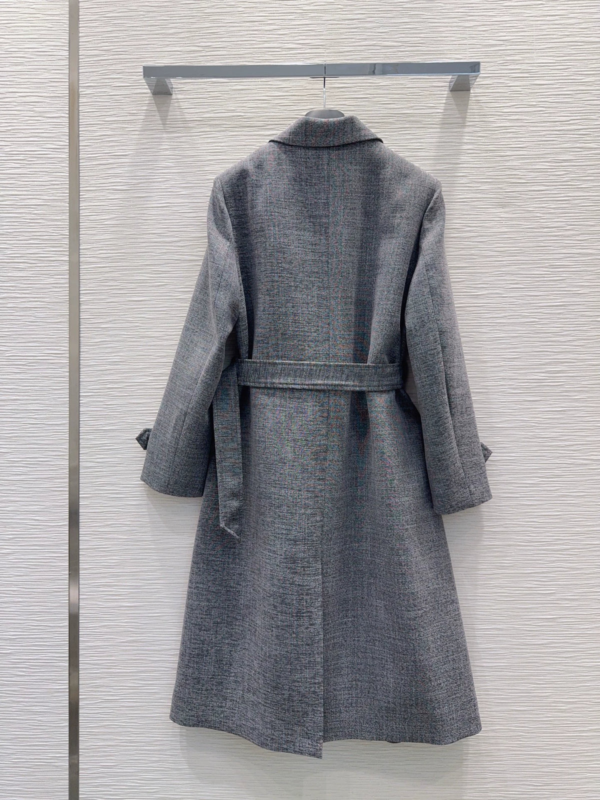 26New-Season Belted Mid-Length Trench Coat
