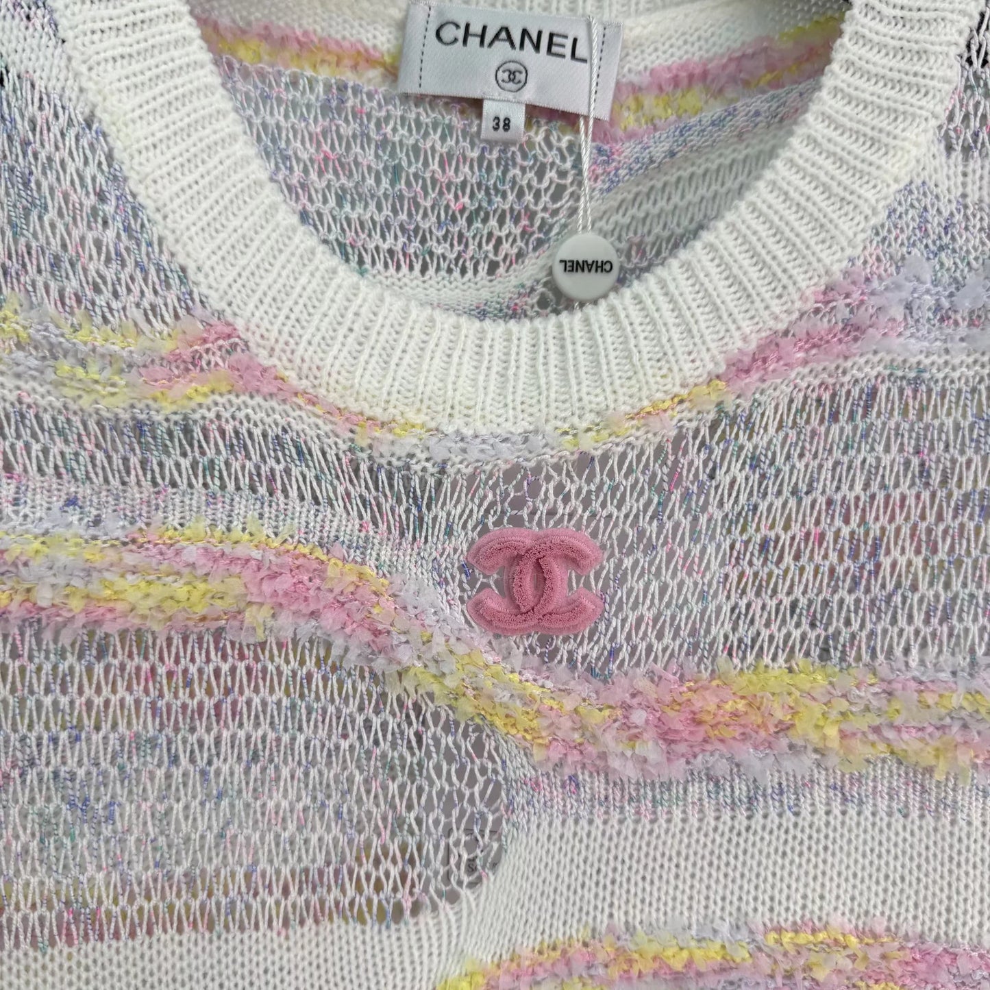 Striped Knit Short-Sleeve T-Shirt
