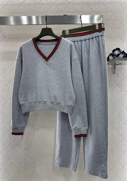 Sweatshirt and Pants Set