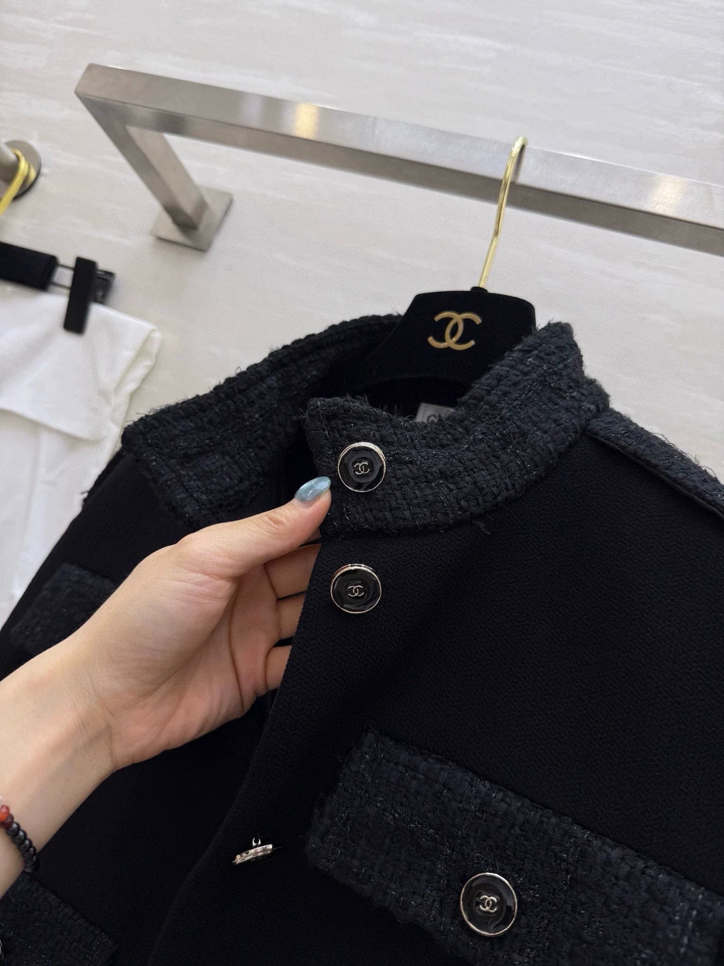 Wool twill soft woolen coat