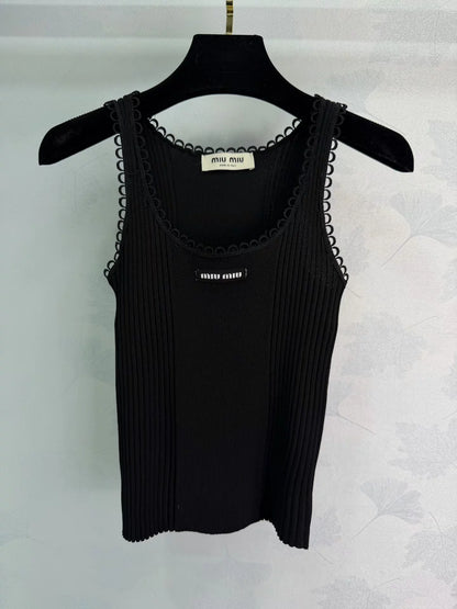 Ribbed Knit Vest