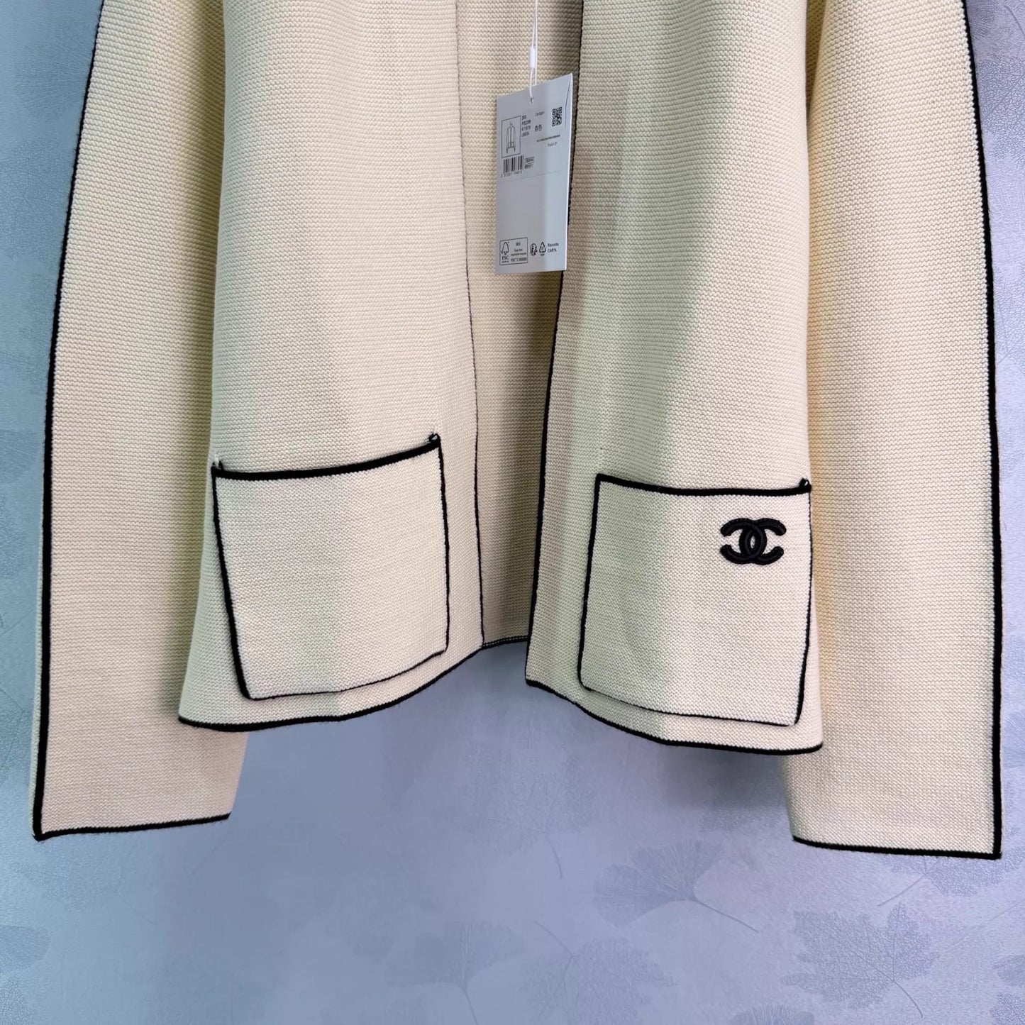 26ss Monogram-Pocket Knitted Cardigan