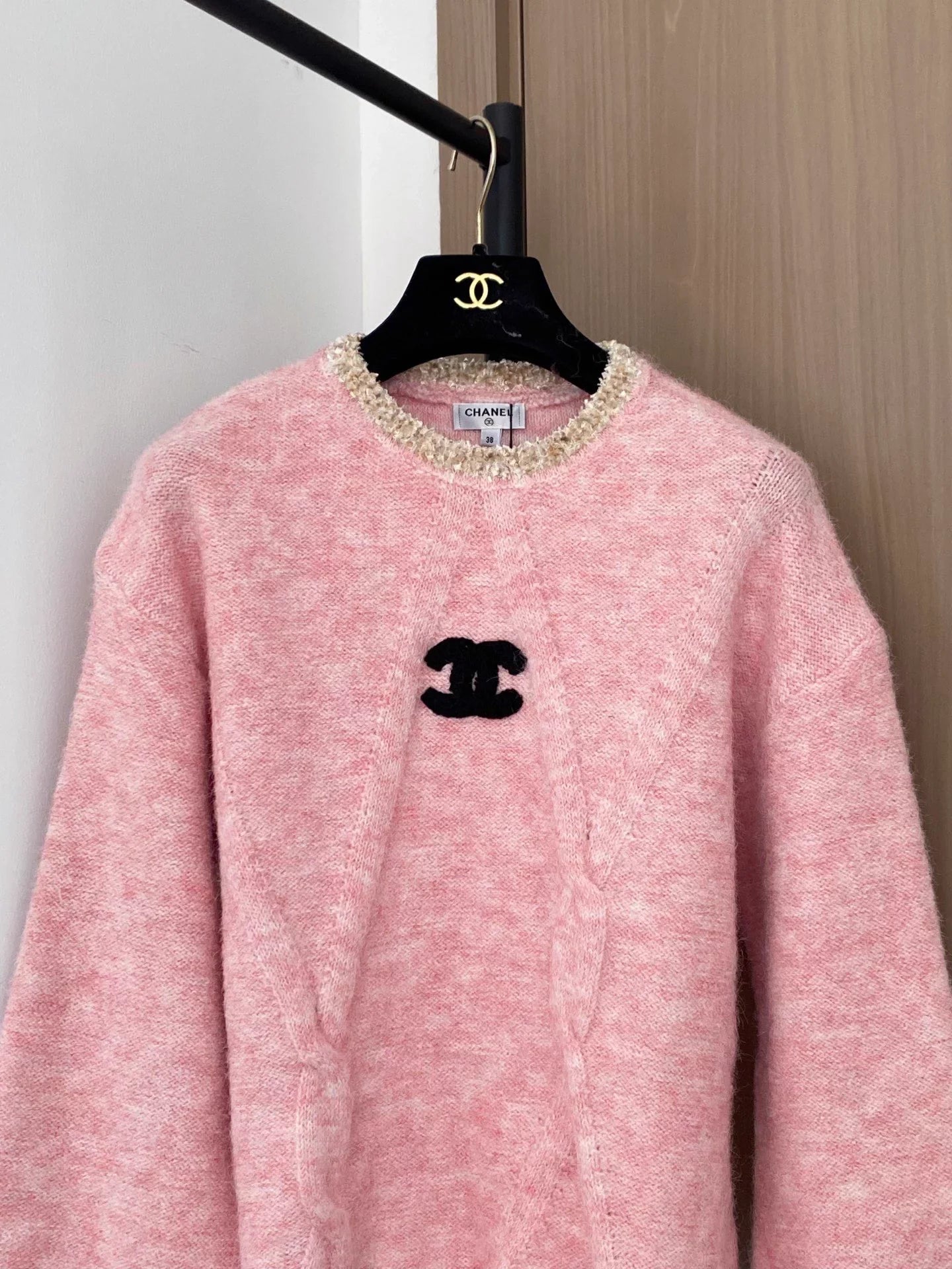 Knitted Long-Sleeve Sweater