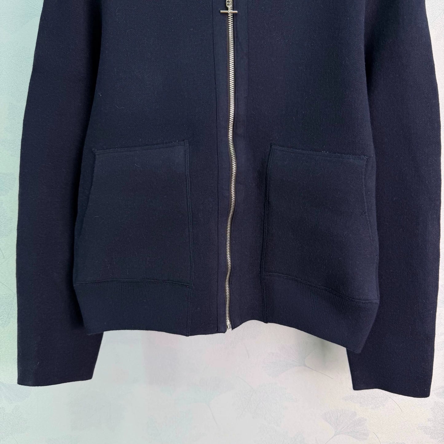 Hermès / 26 New Three-Color Hoodie Knit Cardigan