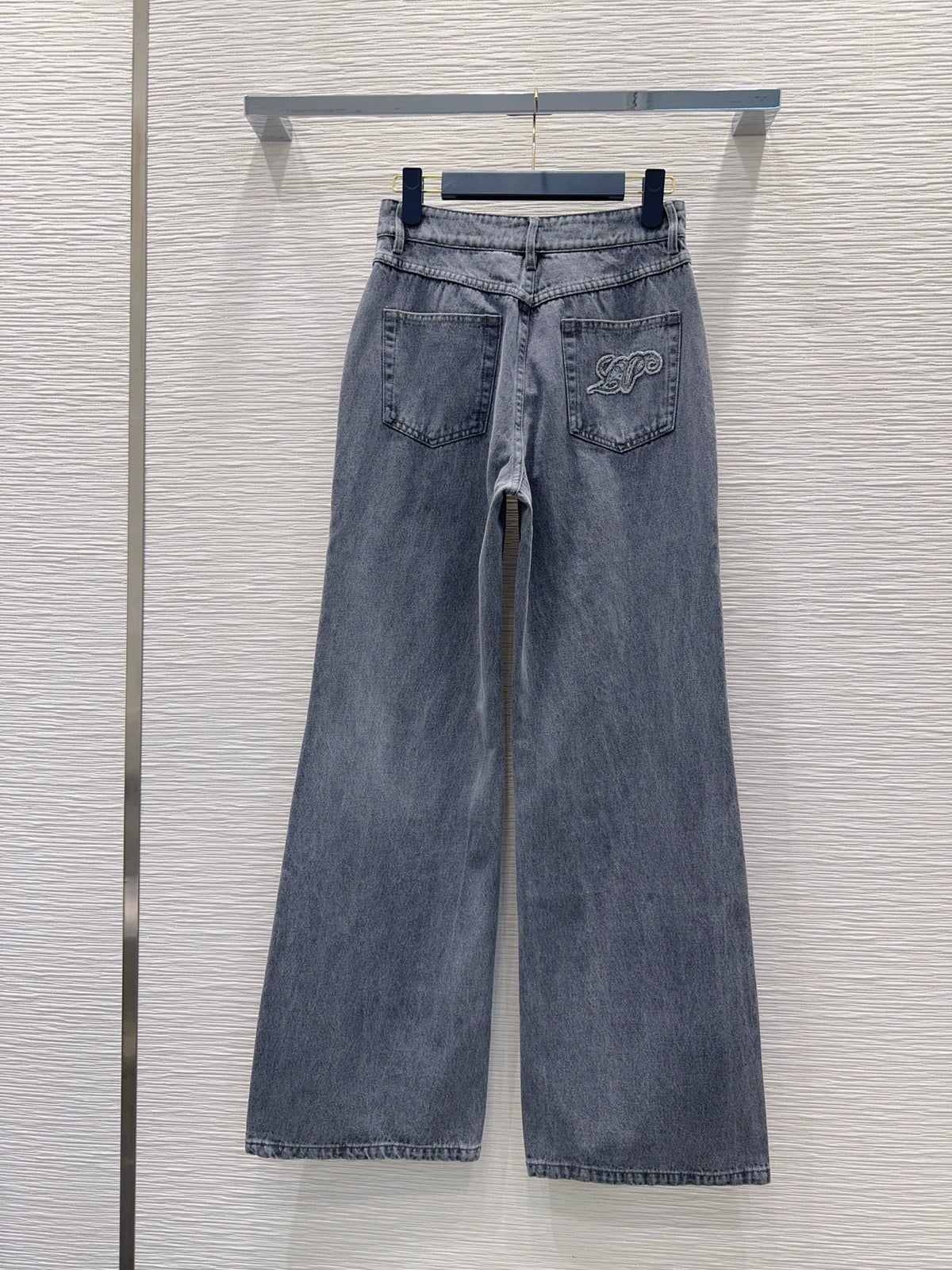26New Long-Sleeve Jacket and Trousers Denim Set