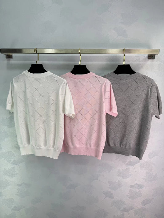Horse Pattern Knit Top