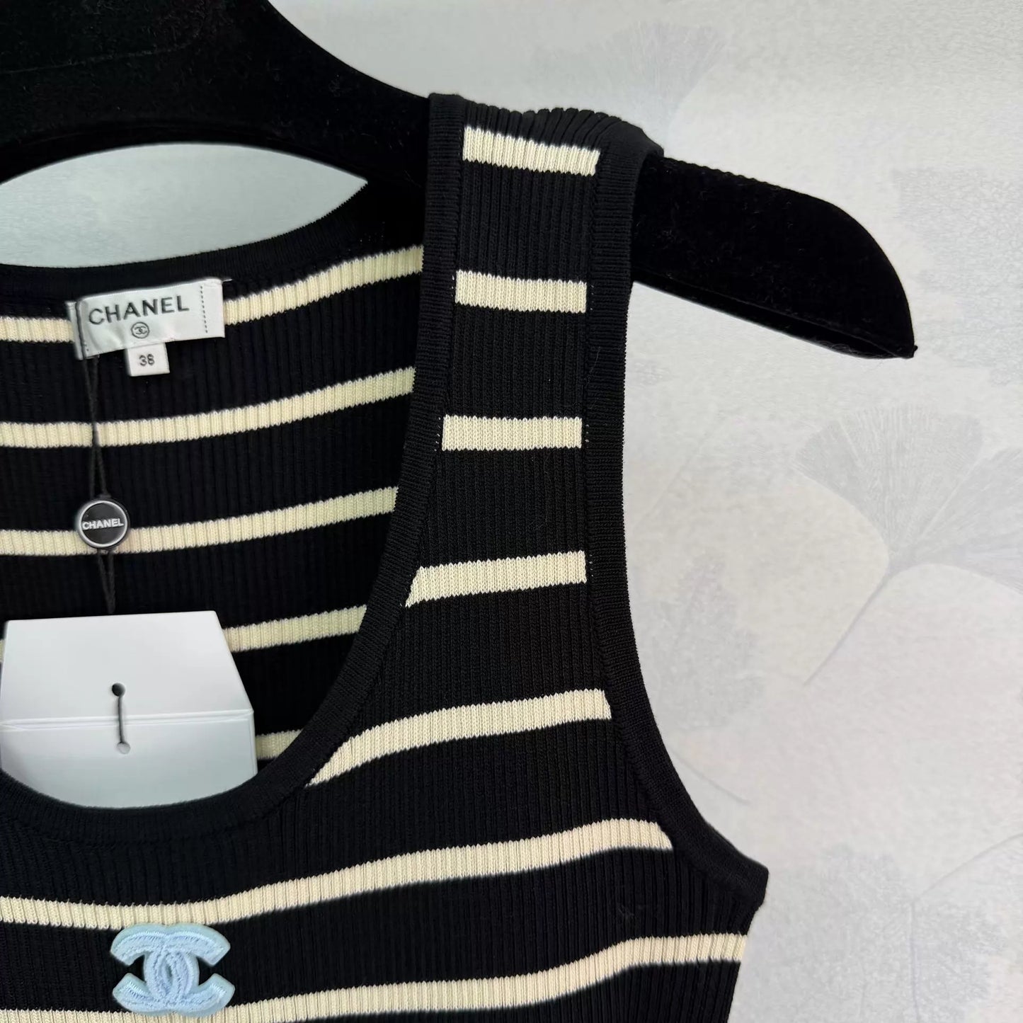 Striped Knit Vest Dress