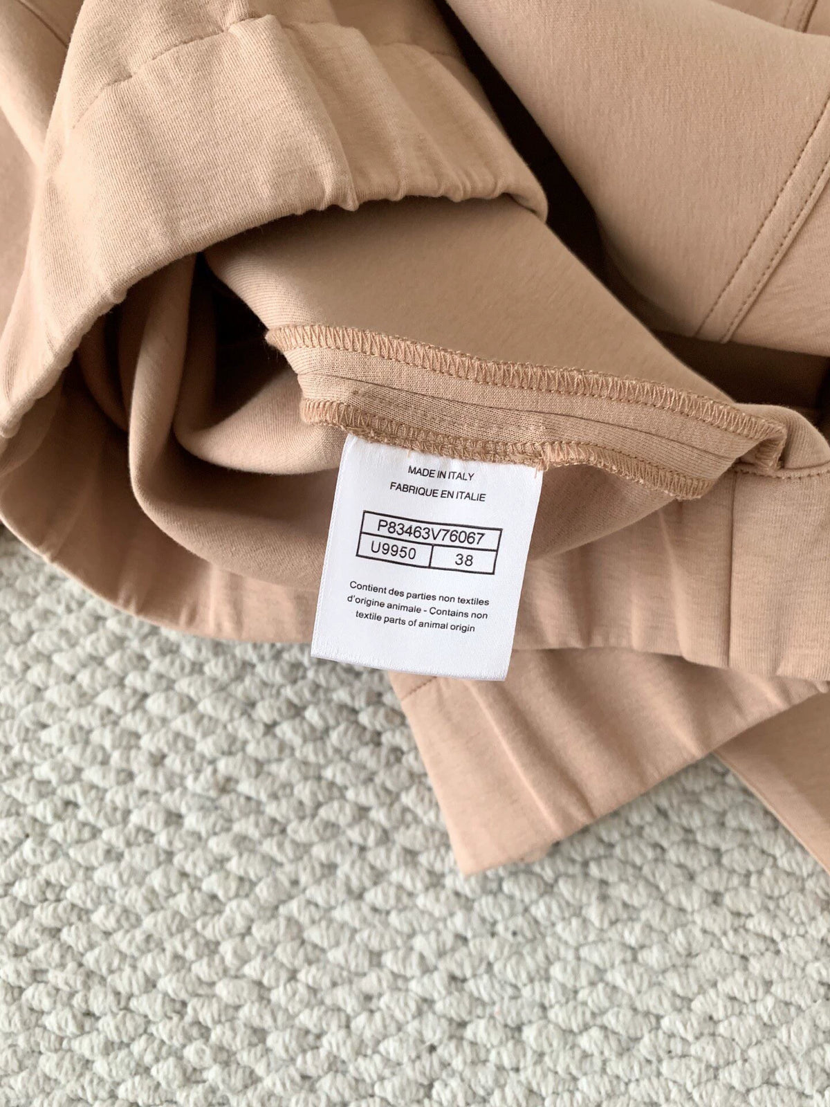 26New Women’s Beige Half-Zip Long-Sleeve