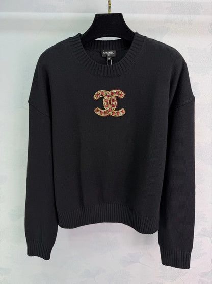 Embroidered Sweater