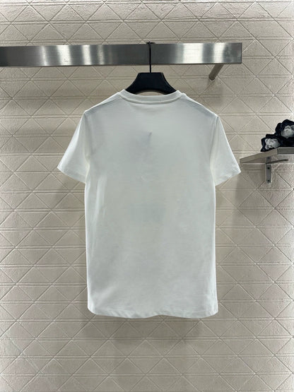 T-shirt with Orange Logo