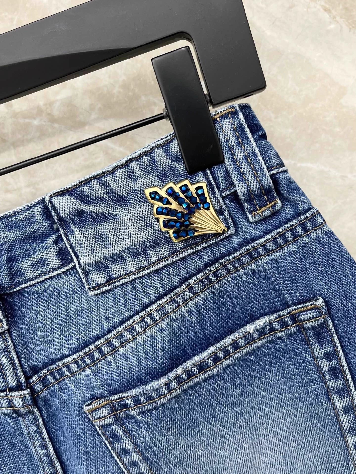 Cropped Jeans