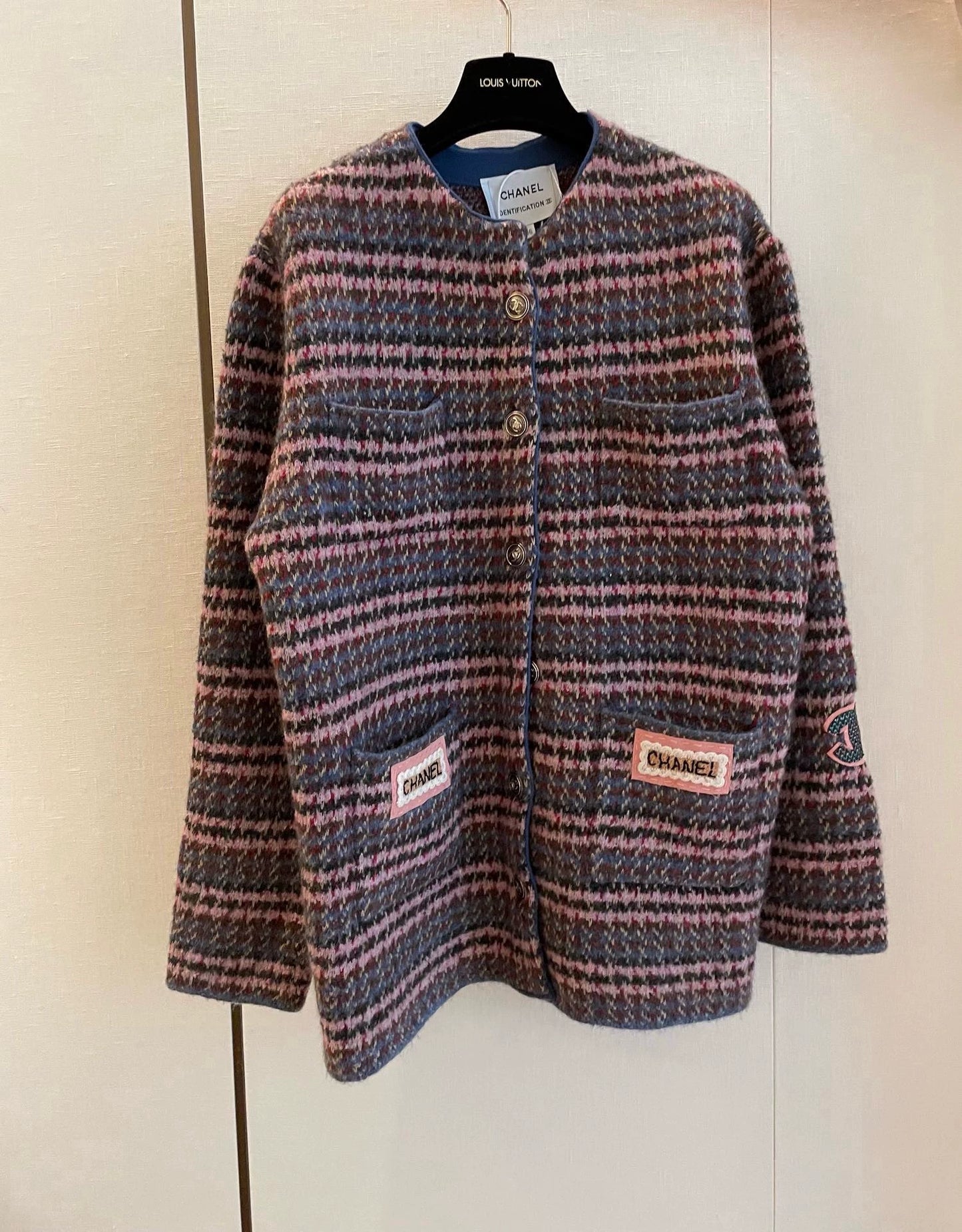 Tweed Mid-Length Coat