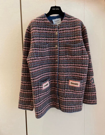 Tweed Mid-Length Coat