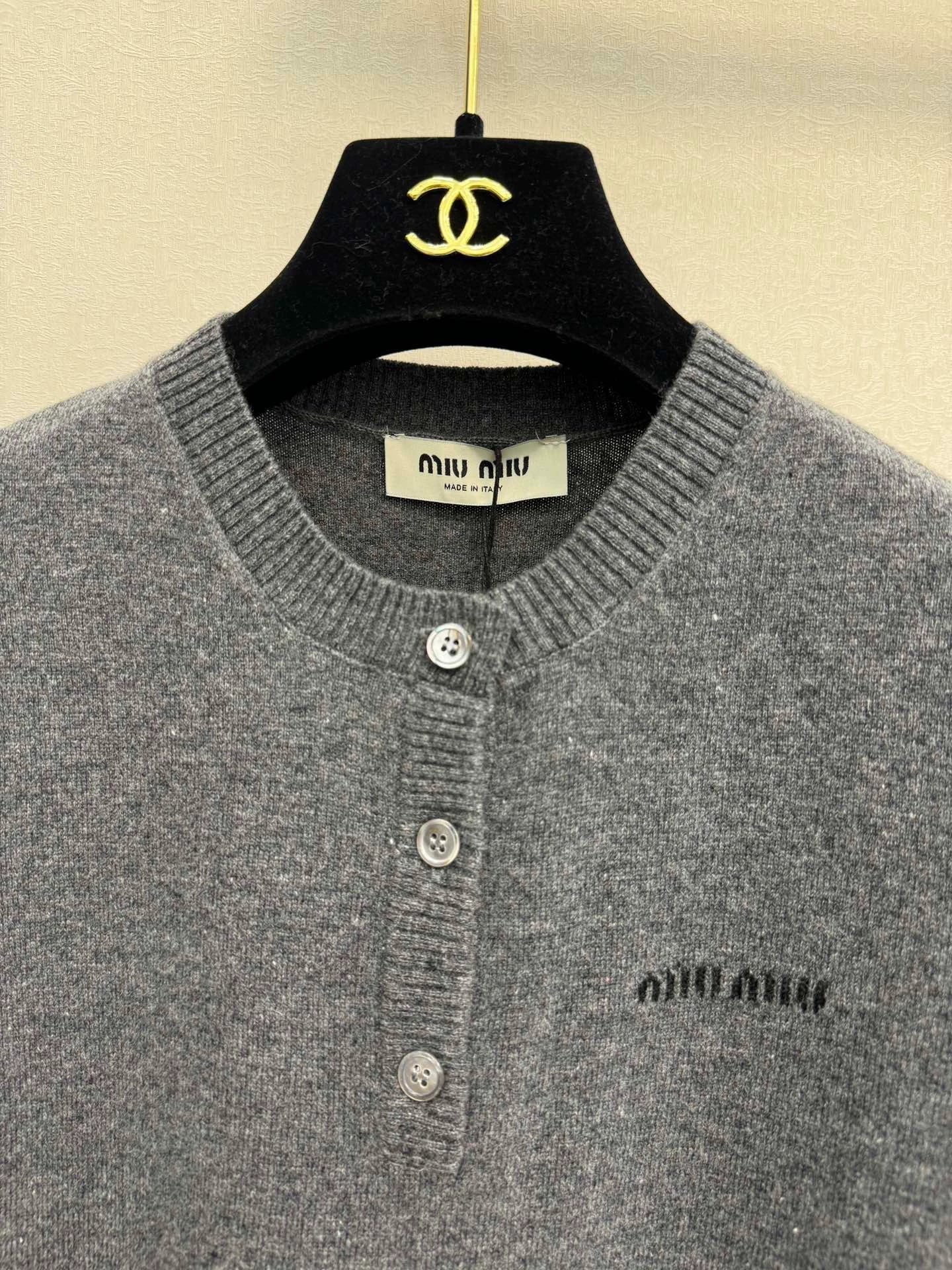 knitted cardigan