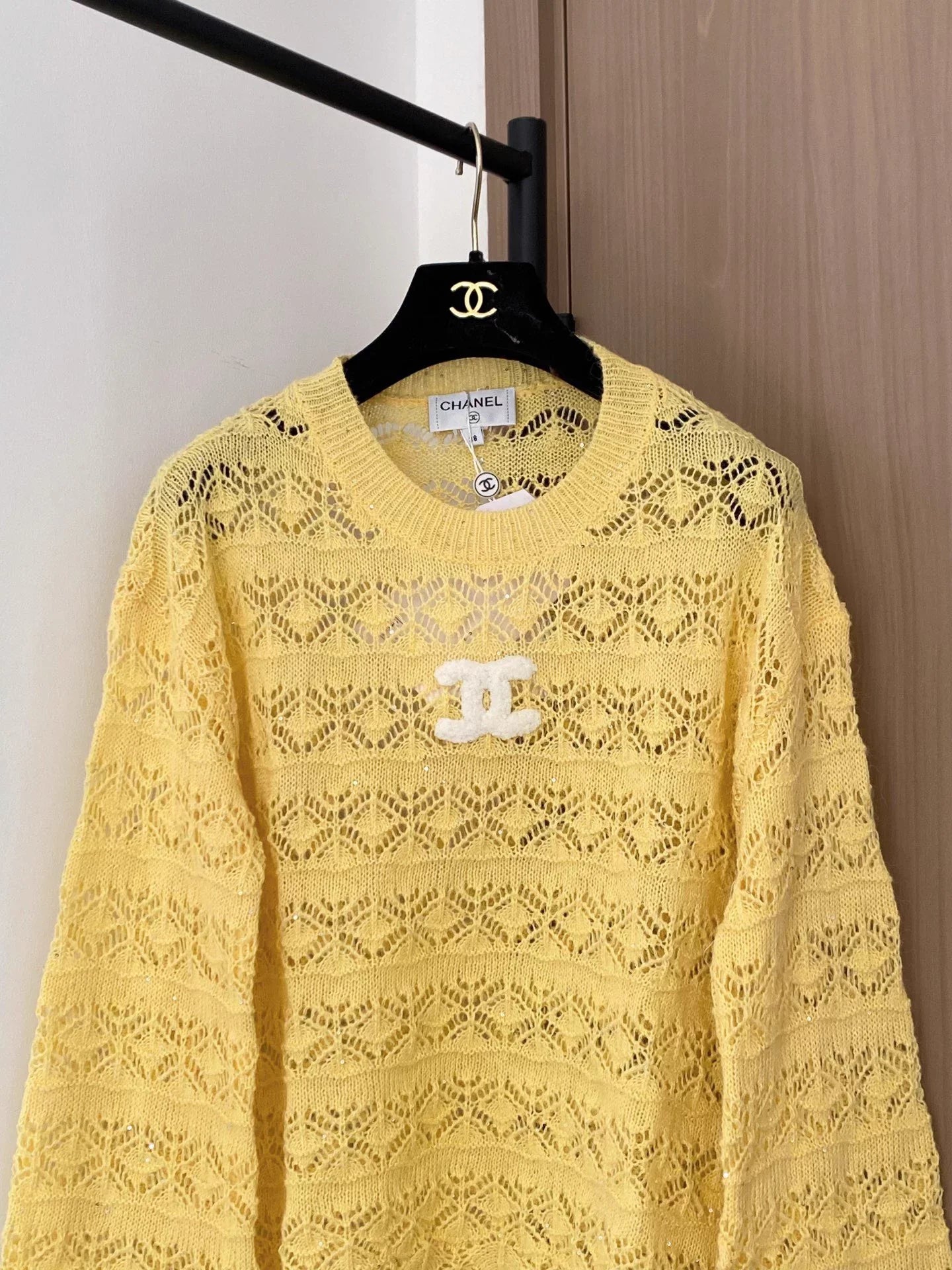 Openwork Knit Sweater