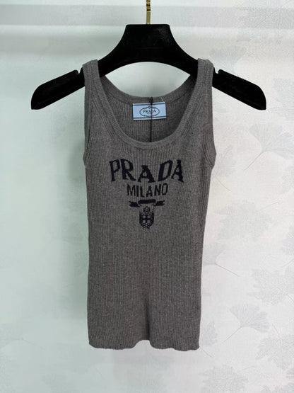 26ss Crew neck vest
