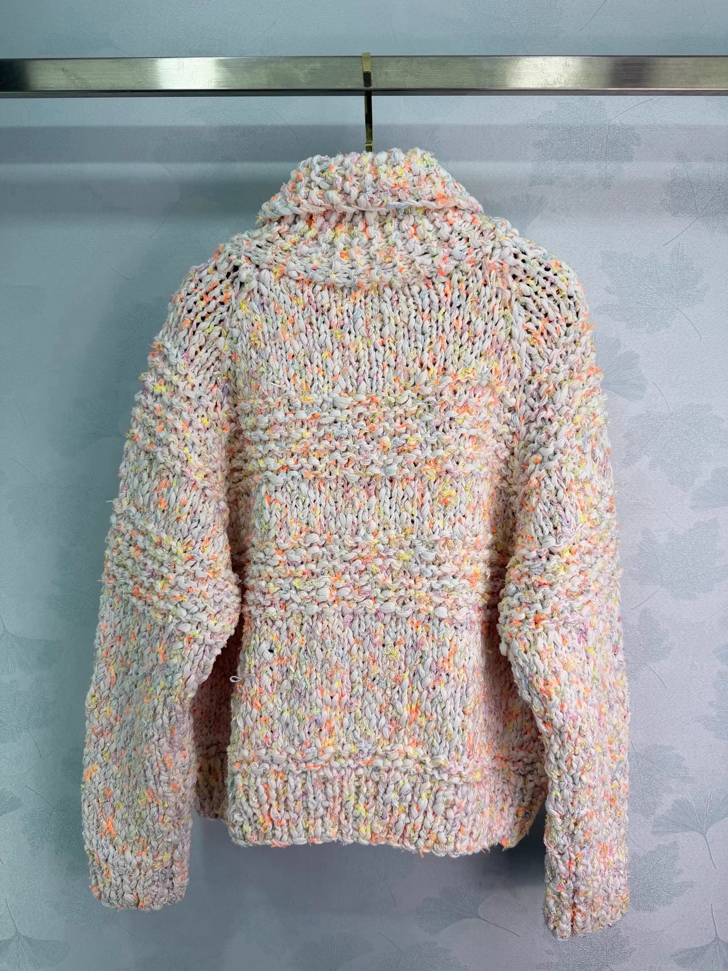 Chunky knit crochet sweater